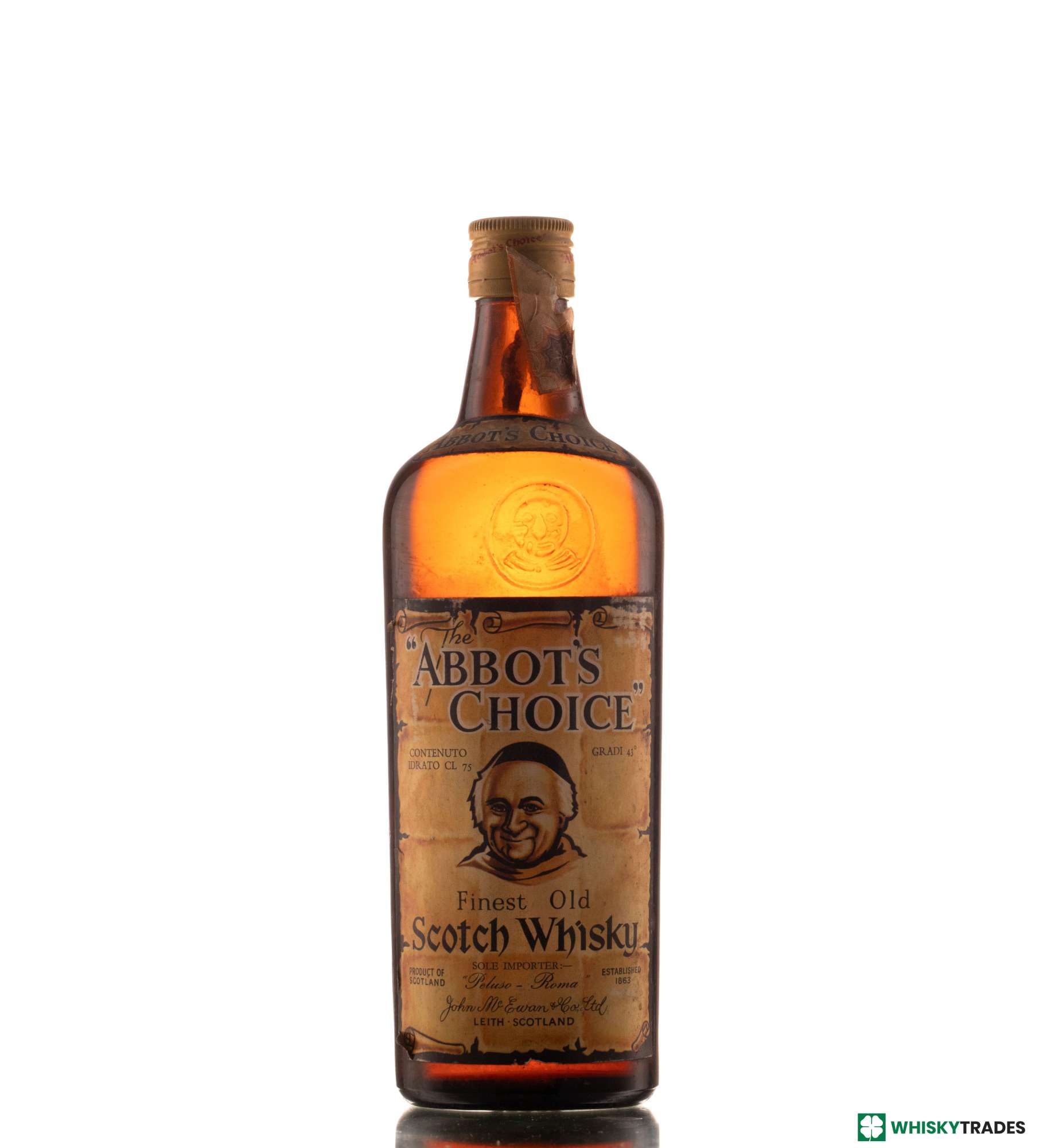 ABBOT'S CHOICE SCOTCH WHISKY 43% 1970S